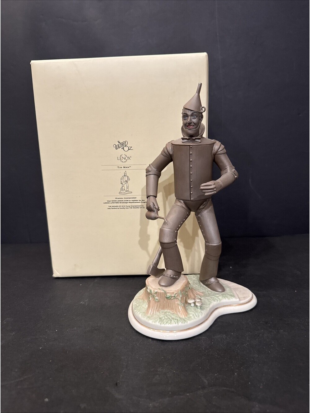 Lenox Wizard of Oz Tin Man 9.75” Porcelain Figure New In Box
